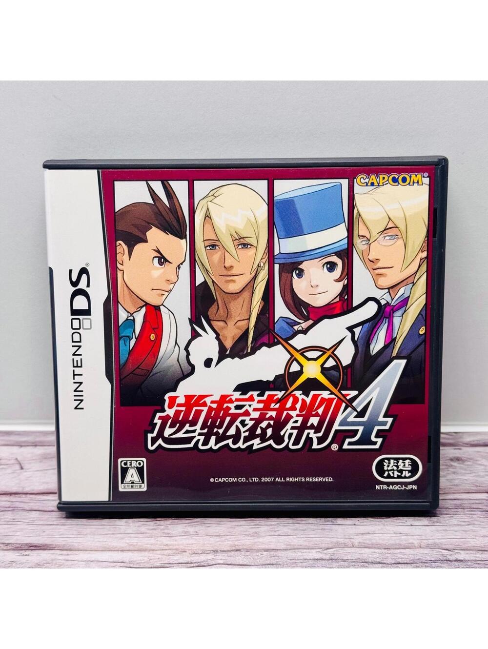 Apollo Justice Ace Attorney 4 Nintendo DS Game Japan Import US Seller